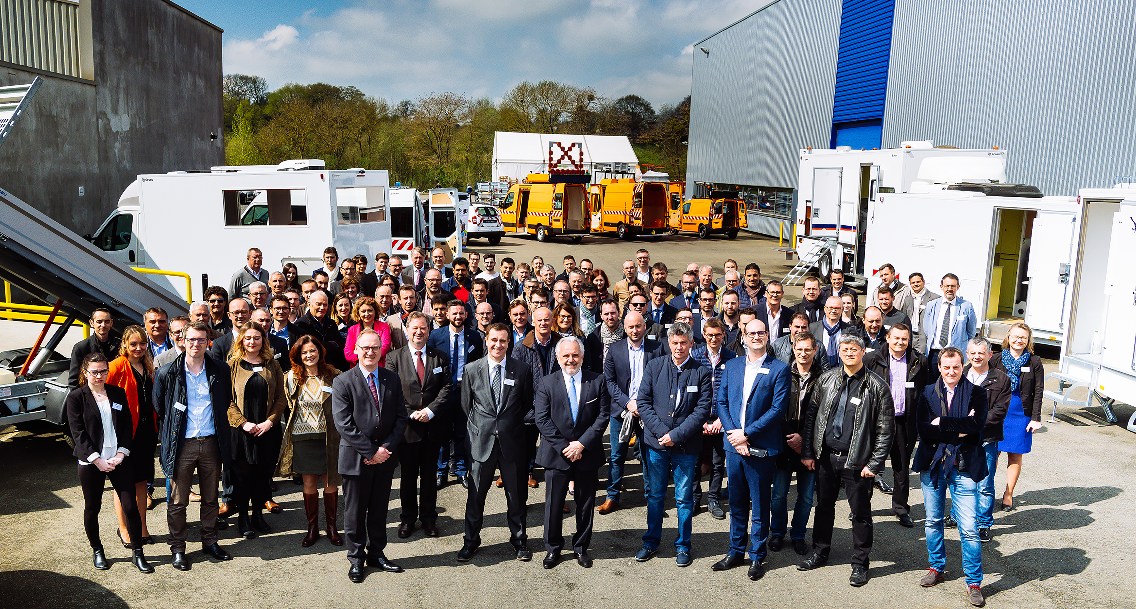 Inauguration GLM2 - photo de groupe