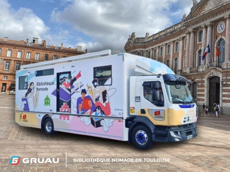 Bibliobus nomade de Toulouse