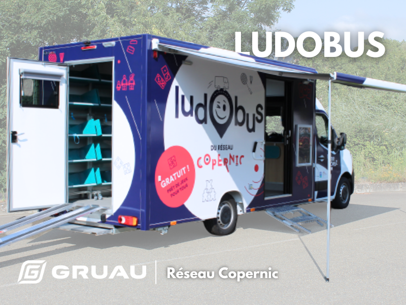 Ludobus itinérant bibliobus