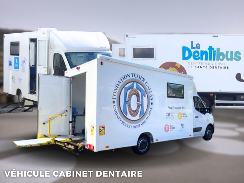 Véhicule cabinet dentaire mobile