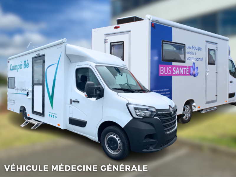 Véhicule médecine générale bus santé